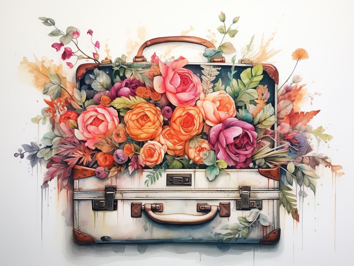La valigia dei fiori
